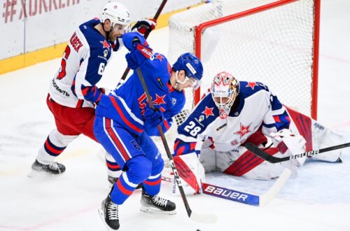 SKA and CSKA met in the final of the Western Conference. Photo: HC CSKA